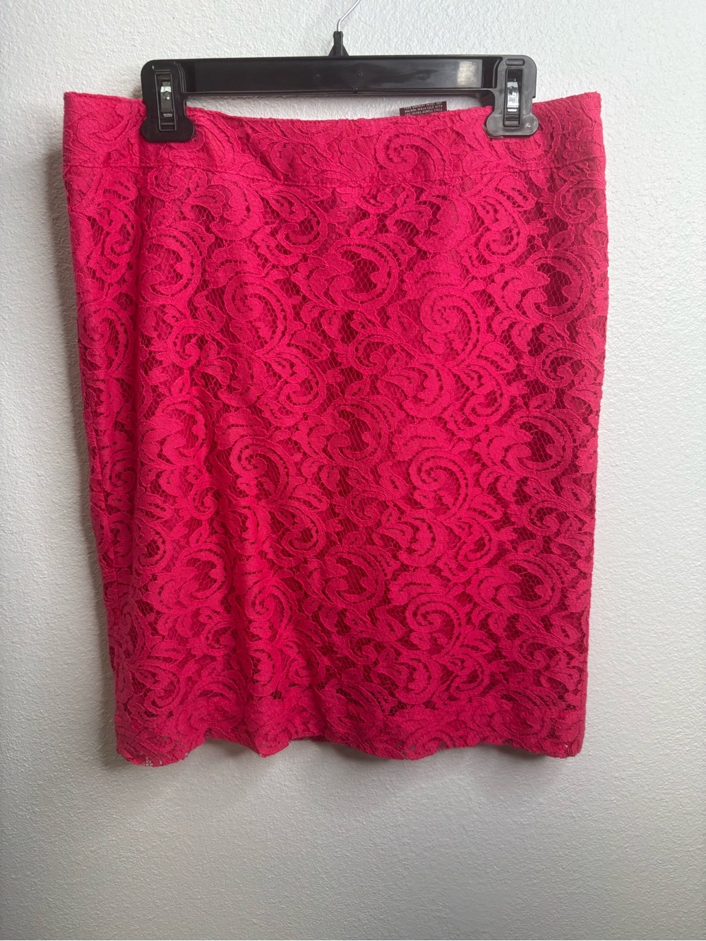 Merona Size 10 Pink Lace Mini Skirt NWT